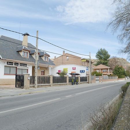 Hostal Los Calatravos Alcaniz Bagian luar foto